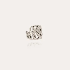 Bague Bronx argentée
