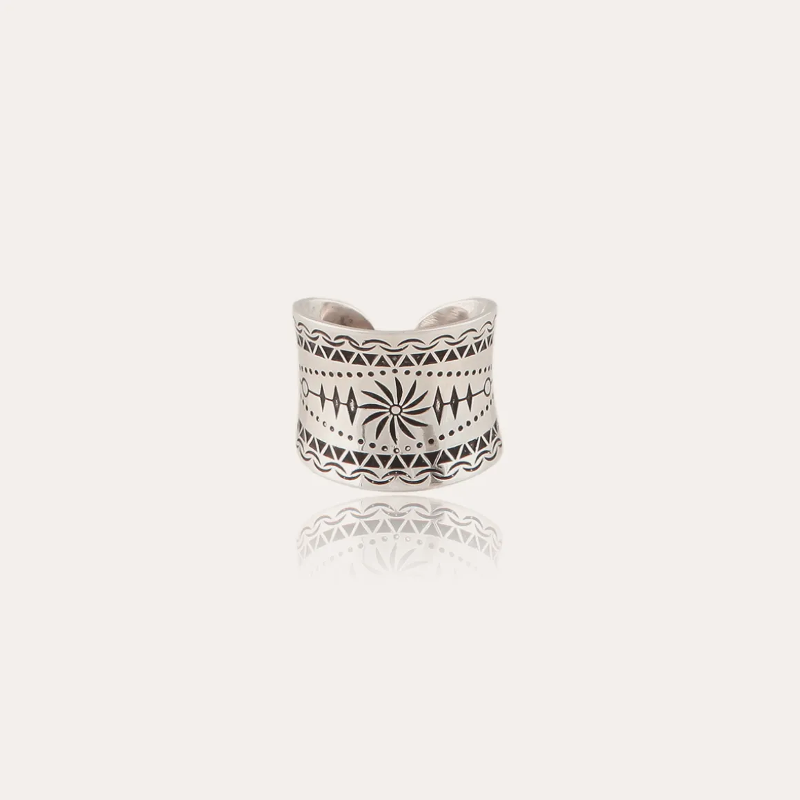 Bague Cancun petit modèle argentée