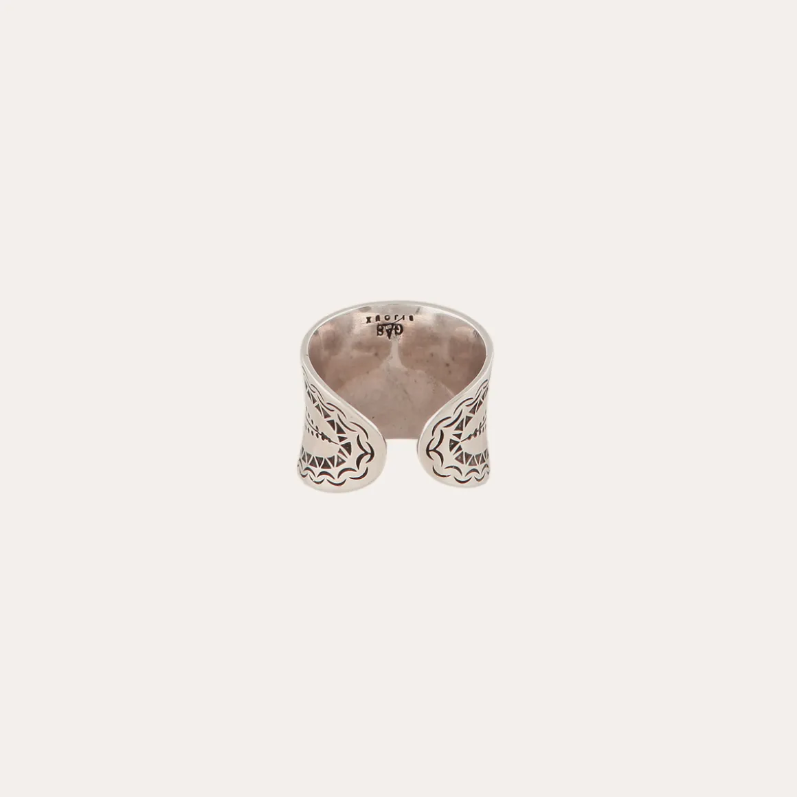 Bague Cancun petit modèle argentée