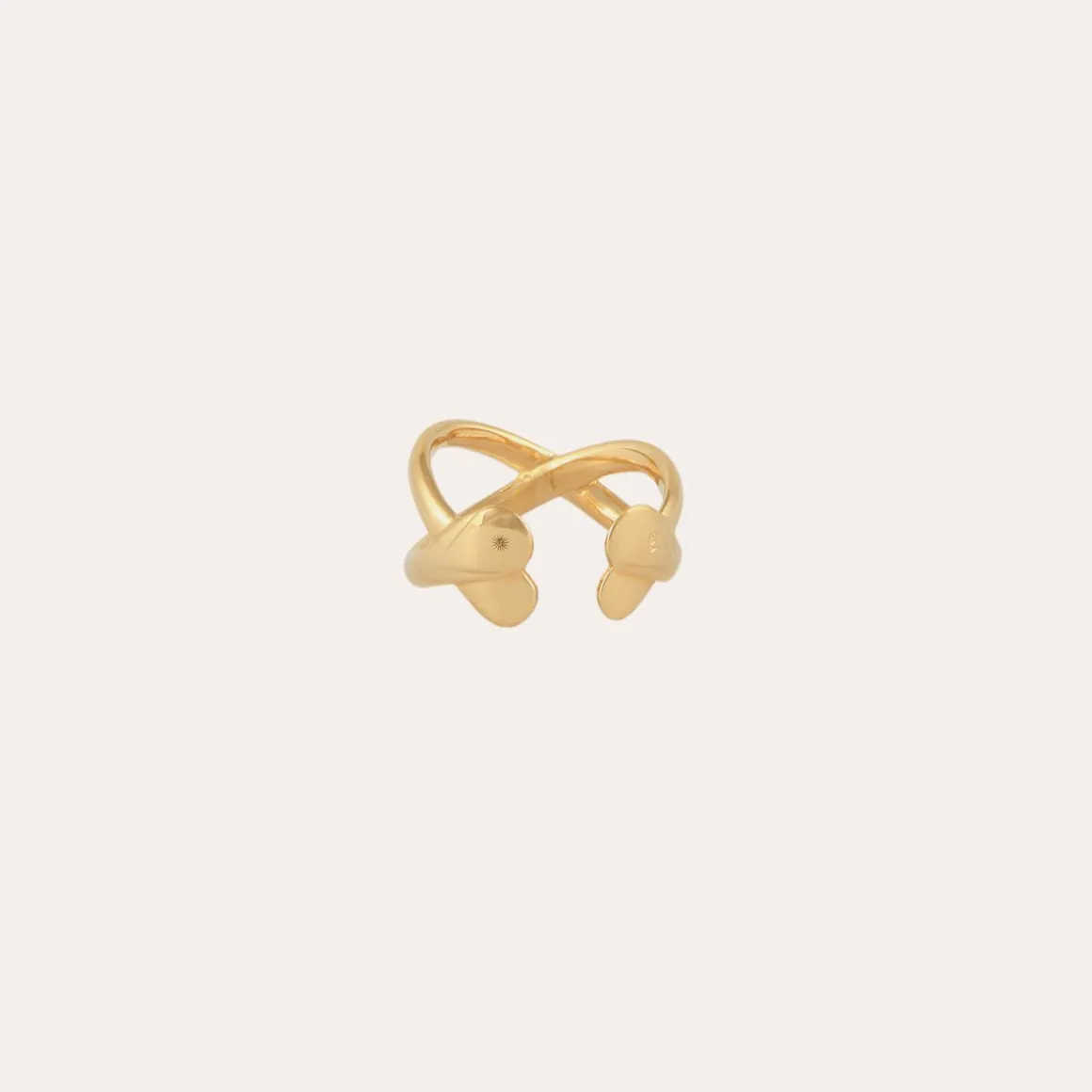 Bague Destinée grand modèle dorée