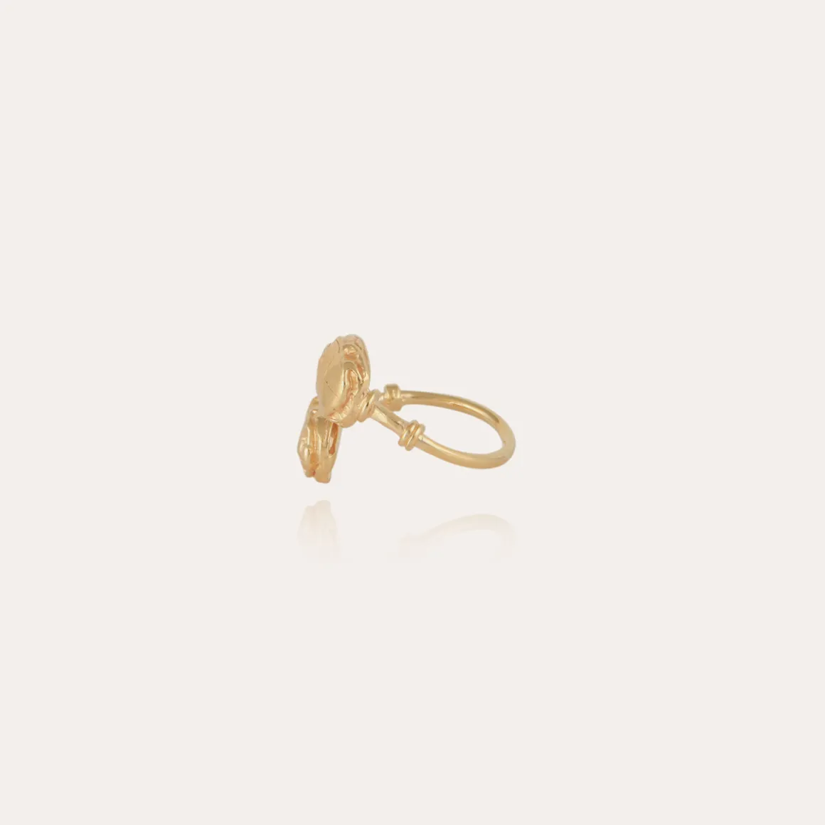 Bague Duality Scaramouche dorée