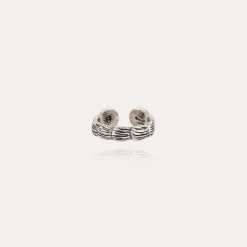 Bague Liane jonc Bis argentée