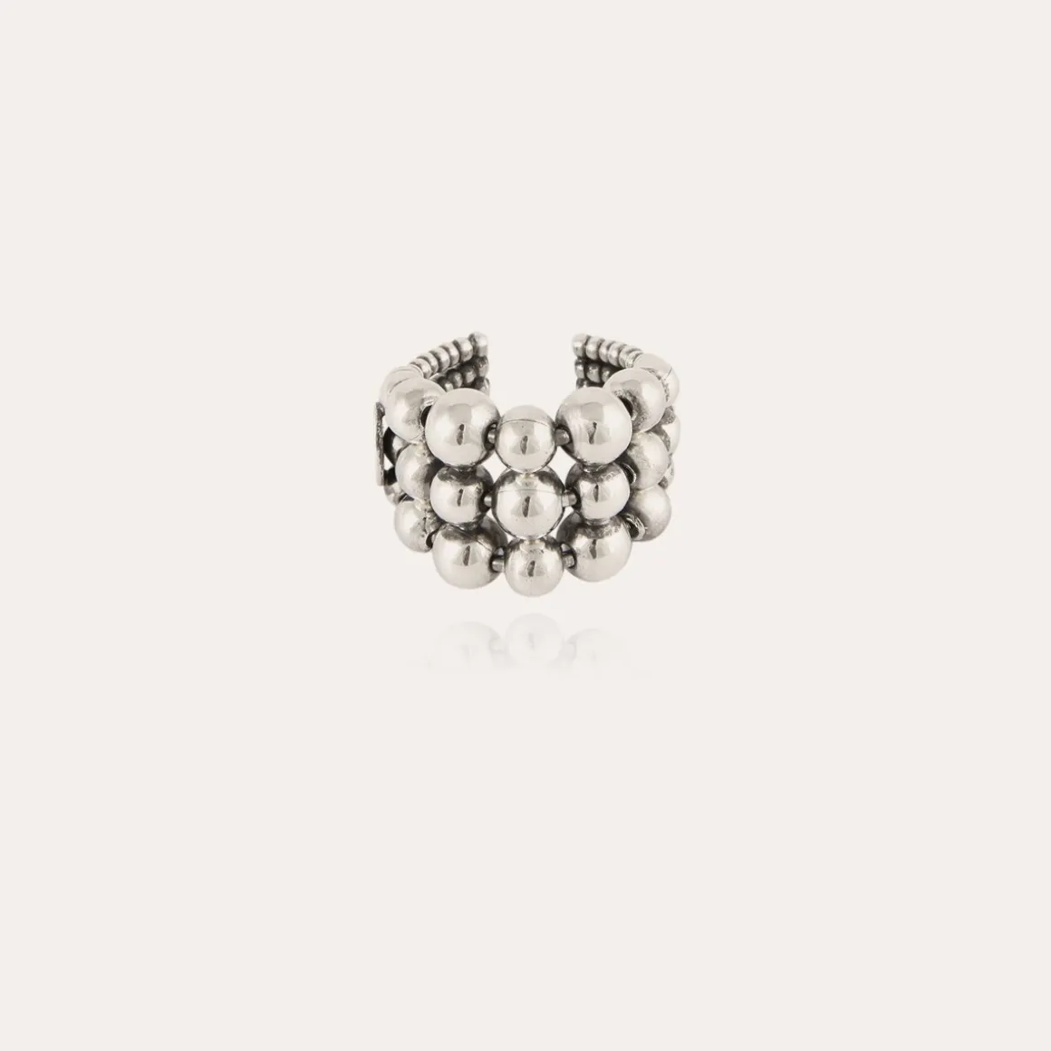 Bague Multiperla argentée