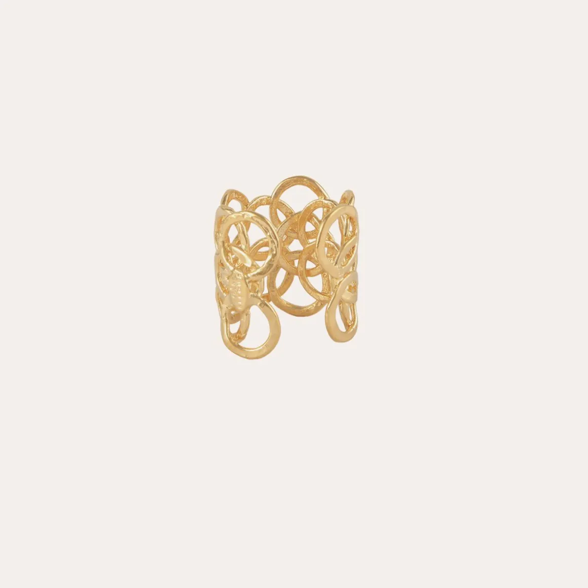 Bague Olympie dorée