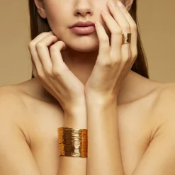 Bague Wave dorée