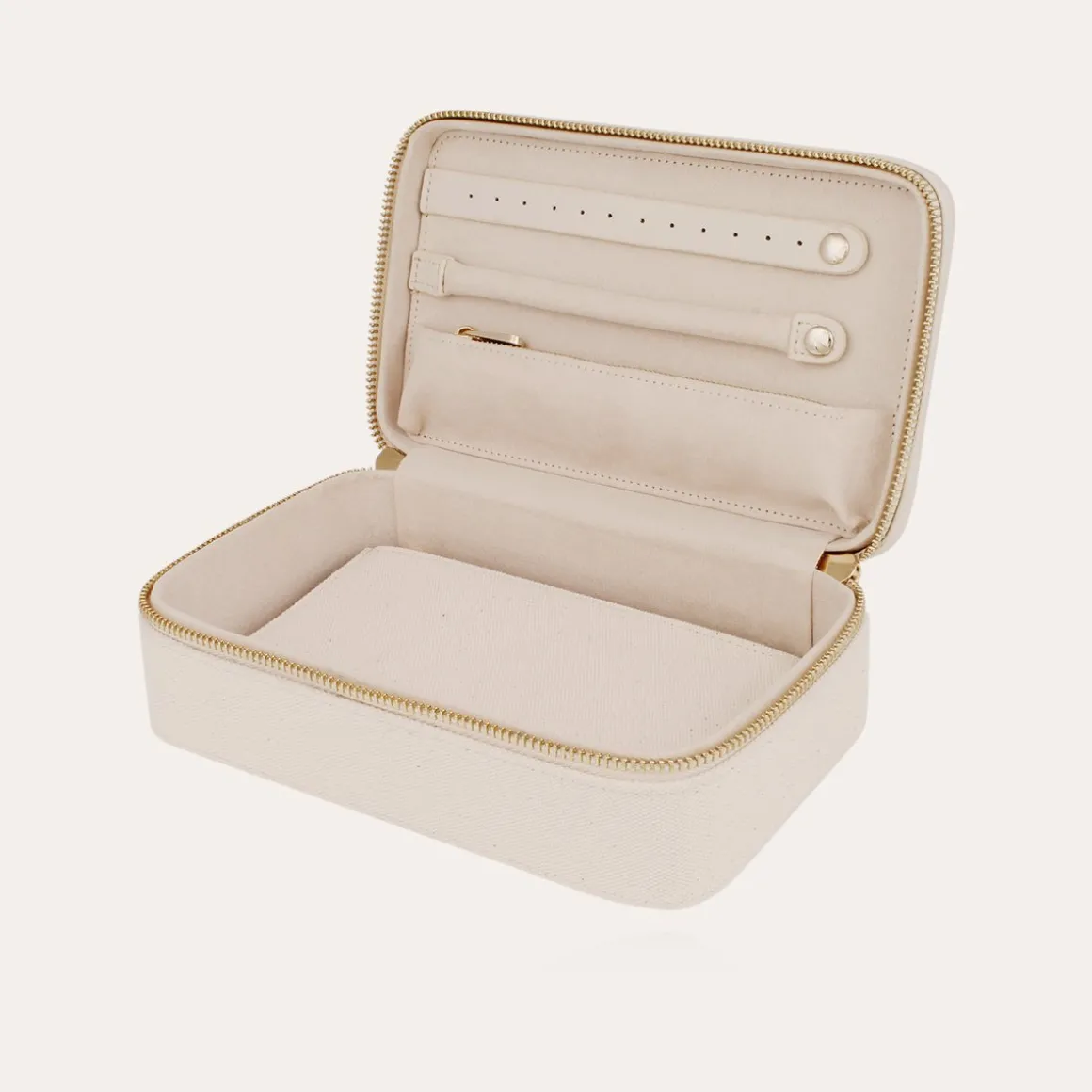 Boîte à bijoux grand modèle - Ecru