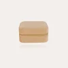 Boîte à bijoux velours petit modèle - Beige
