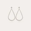 Boucles d'oreilles Bibi mini argentées
