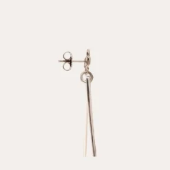 Boucles d'oreilles Bibi mini argentées