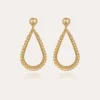 Boucles d'oreilles Bibou dorées