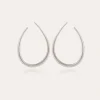 Boucles d'oreilles Bobo argentées