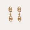 Boucles d'oreilles Carthage dorées