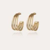 Boucles d'oreilles Cerceau dorées