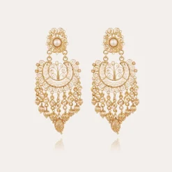 Boucles d'oreilles Chana dorées