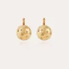 Boucles d'oreilles Comète grand modèle dorées