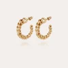 Boucles d'oreilles créoles Bronxy dorées