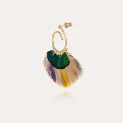 Boucles d'oreilles créoles Buzios mini dorées
