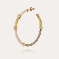 Boucles d'oreilles créoles Zanzifull dorées