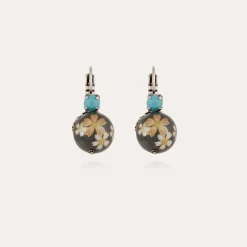 Boucles d'oreilles Décalco mini argentées