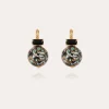 Boucles d'oreilles Décalco dorées