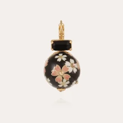 Boucles d'oreilles Décalco dorées