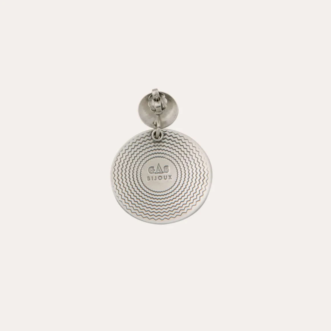 Boucles d'oreilles Diva petit modèle argentées