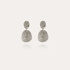 Boucles d'oreilles Eclipse petit modèle argentées