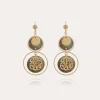Boucles d'oreilles Idylle petit modèle dorées