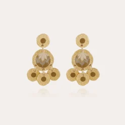 Boucles d'oreilles Illusion dorées