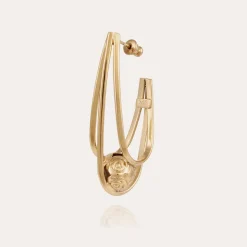 Boucles d'oreilles Jupi dorées
