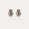 Boucles d'oreilles Lilou argentées