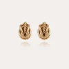 Boucles d'oreilles Lilou dorées