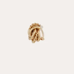 Boucles d'oreilles Lilou dorées