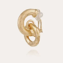 Boucles d'oreilles Lizette dorées