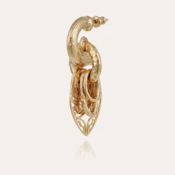 Boucles d'oreilles Lizza dorées
