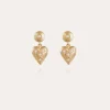 Boucles d'oreilles Meli petit modèle dorées