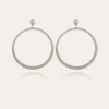 Boucles d'oreilles Mimi argentées