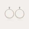 Boucles d'oreilles Mimi petit modèle argentées