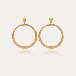 Boucles d'oreilles Mimi petit modèle dorées