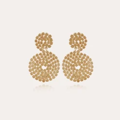Boucles d'oreilles Onde Lucky mini dorées
