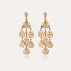 Boucles d'oreilles Orferia petit modèle dorées