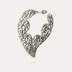 Boucles d'oreilles Paule argentées