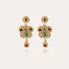 Boucles d'oreilles Paz petit modèle dorées
