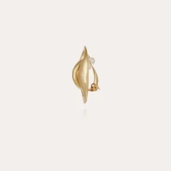 Boucles d'oreilles puces Cophea dorées