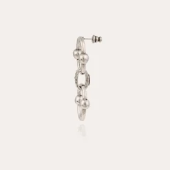 Boucles d'oreilles Rivage argentées
