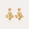 Boucles d'oreilles Sequin Diva dorées