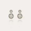 Boucles d'oreilles Sequin argentées