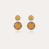 Boucles d'oreilles Sequin argentées