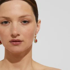 Boucles d'oreilles Tao Splash dorées