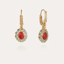 Boucles d'oreilles Tao Splash dorées